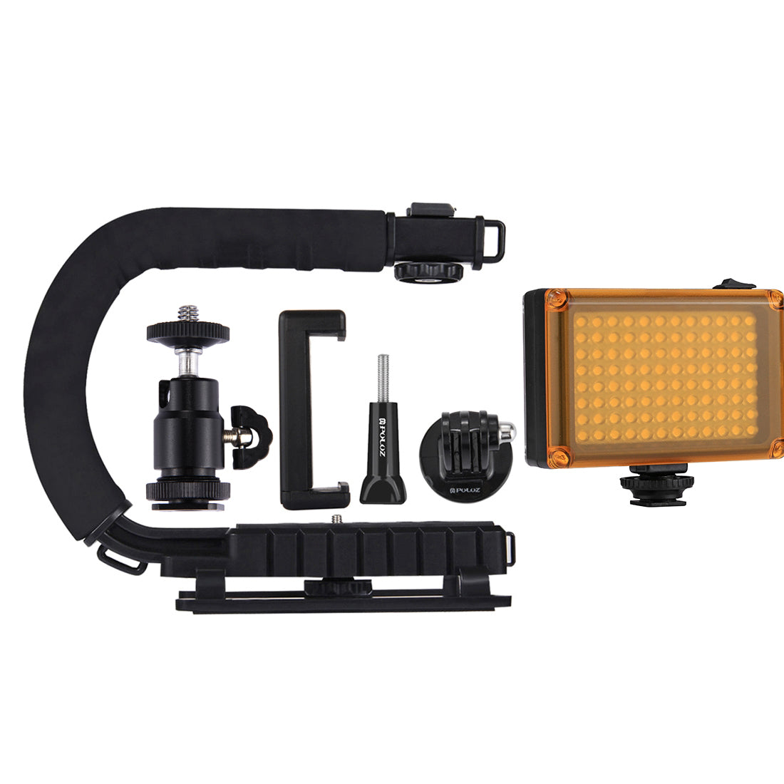 Puluz PKT3012 Stabilizing Handle Bracket for DV Camcorder/DSLR Camera