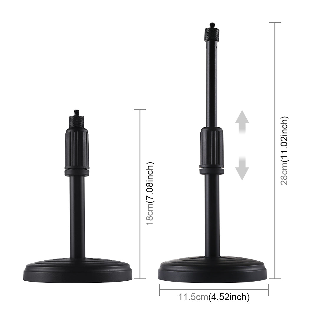 Puluz PU390 Round Base Desktop Mount for Selfie LED Ring Light