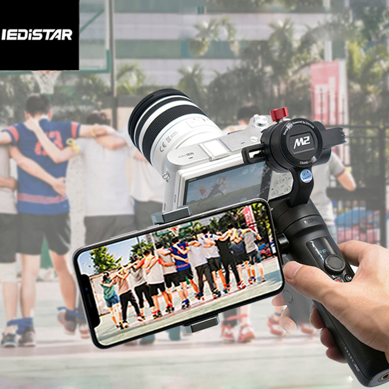 Handheld Gimbal Stabilizer Smartphones Grip Bracket for Zhiyun Yunhe 3 Crane M2 SLR Camera DIJ Aluminum Alloy + 298 Tripod Kit