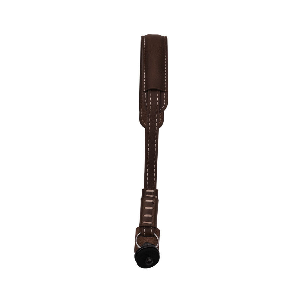 PU Leather Hand Strap Safety Lanyard for DJI OSMO Mobile 2/3 - Brown