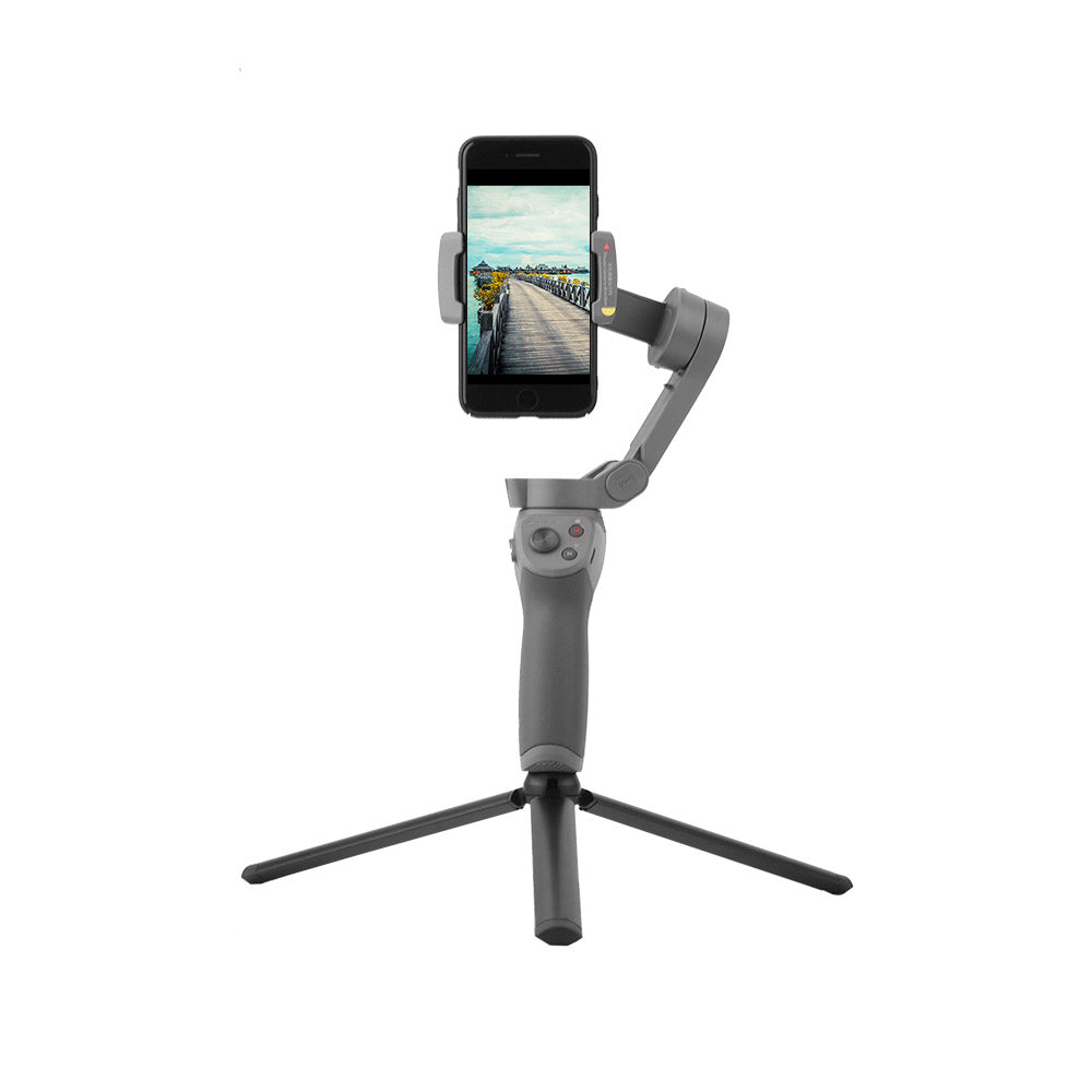 Tripod Handheld Gimbal Phone Holder Stand Base for OSMO Mobile 3 - Black