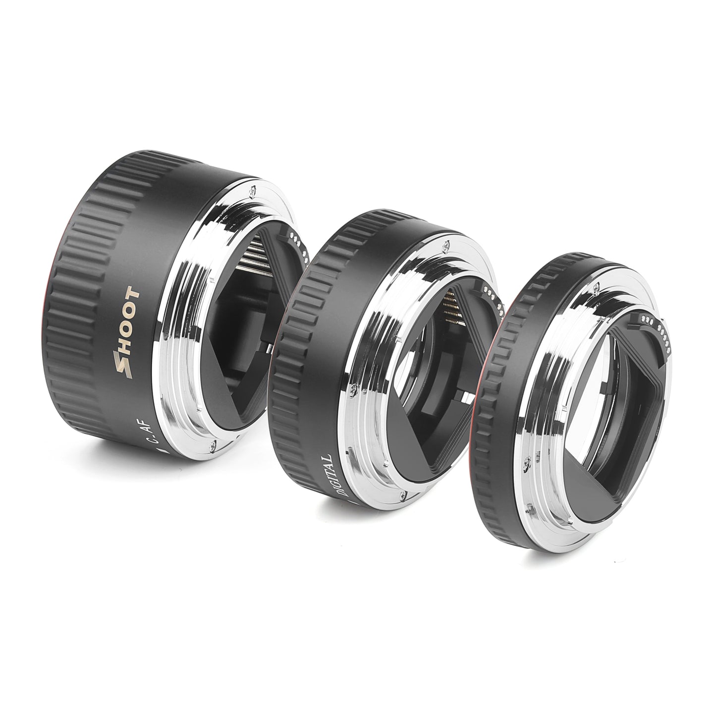 Shoot XT-364 Auto Focus Macro Extension Tube Ring for Canon EOS EF EF-S Lens 4000D 2000D 1200D 1100D 700D 450D 400D 200D 70D 5D T5 T6i