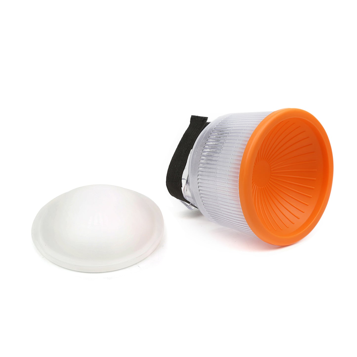 Universal Bowl Light Compatible Diffuse Diffuser Bowl Flash Cover Set Orange SLR Accessories Parts for Canon Nikon Sony