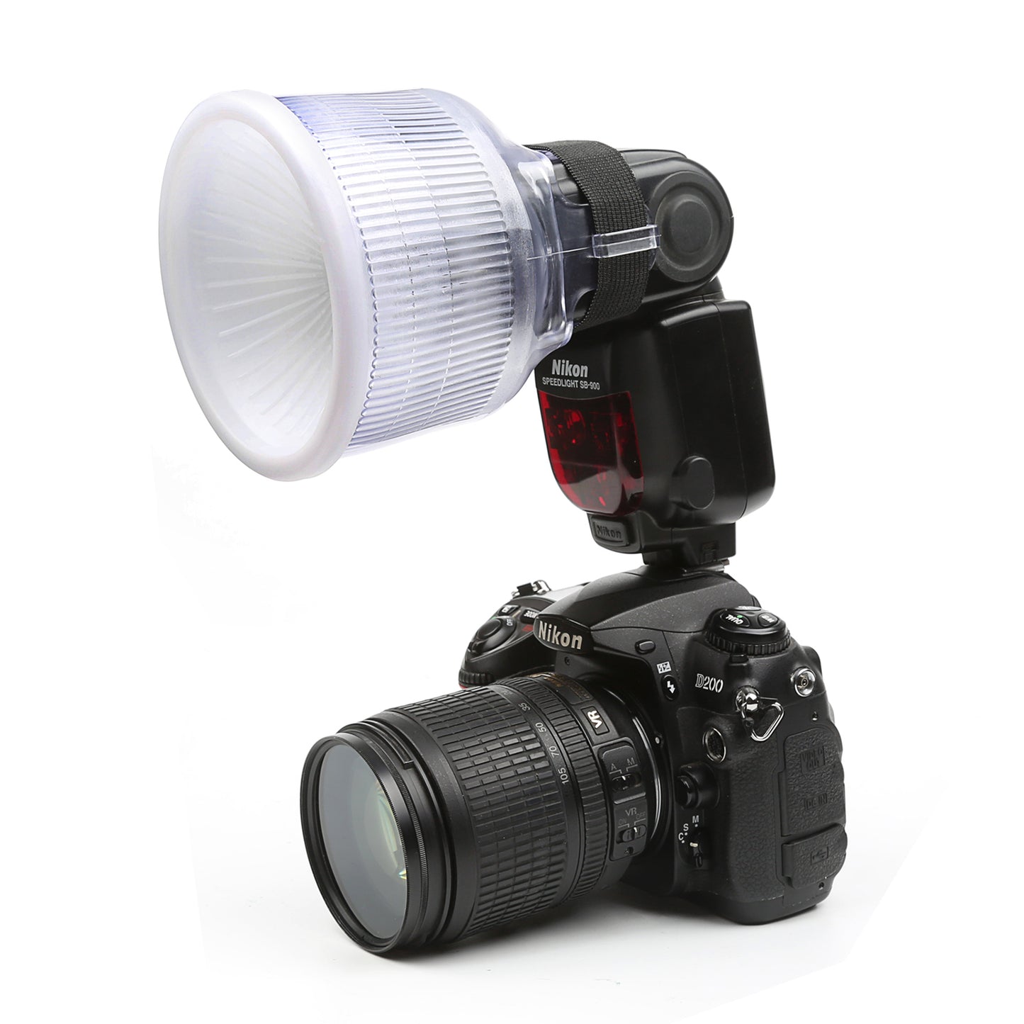 Universal Bowl Light Compatible Diffuse Diffuser Bowl Flash Cover Set Orange SLR Accessories Parts for Canon Nikon Sony