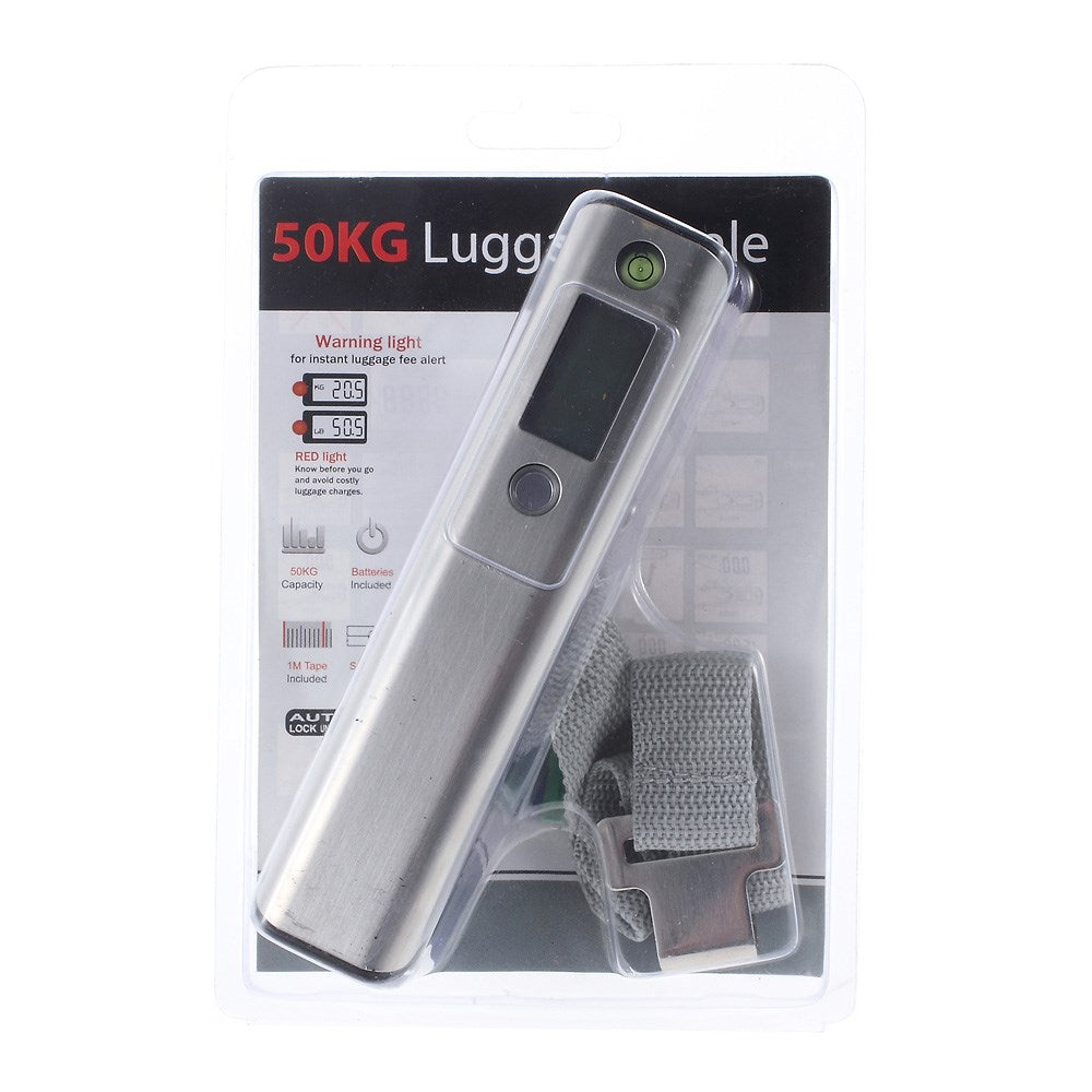 50kg Portable Electronic Digital LED Backlight Travel Luggage Scale