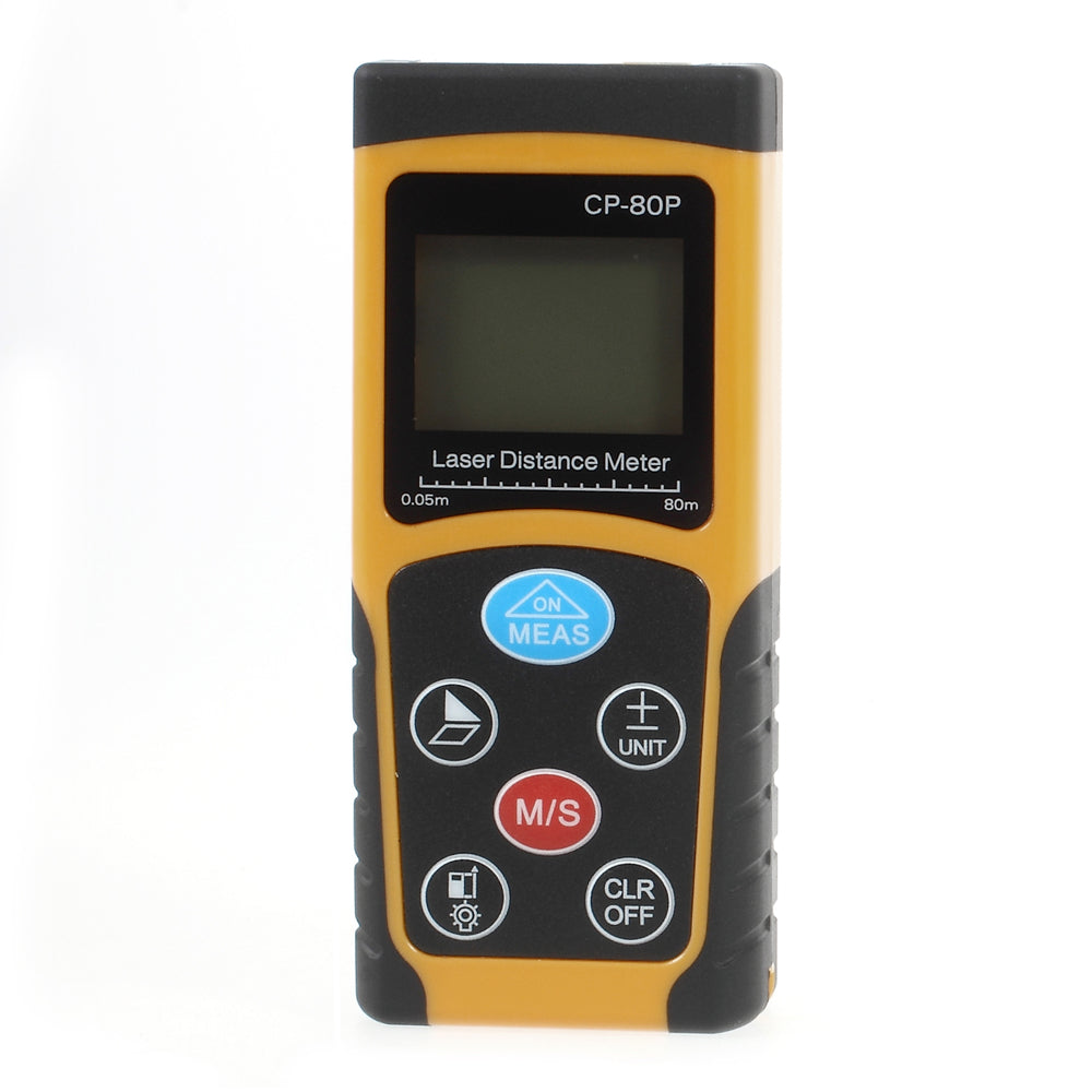 CP-80P 80m Digital Laser Distance Meter Rangefinder Area/Volume Calculation
