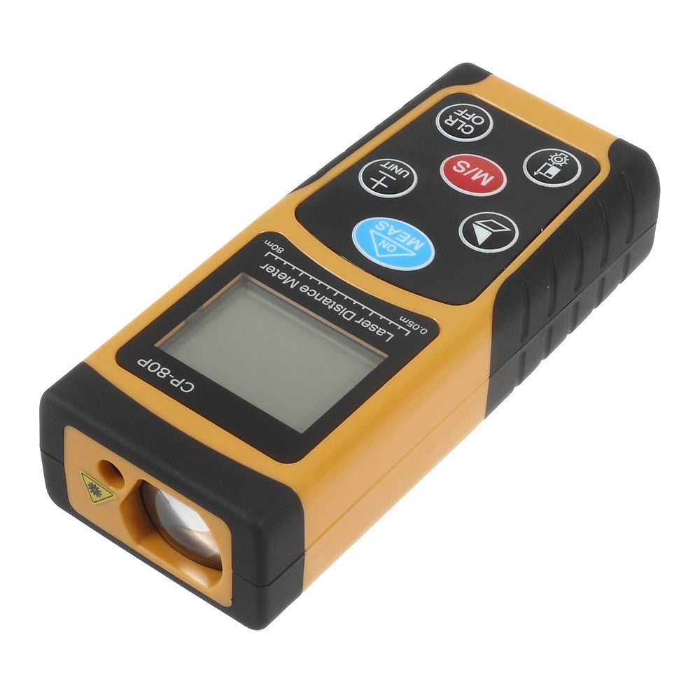 CP-80P 80m Digital Laser Distance Meter Rangefinder Area/Volume Calculation