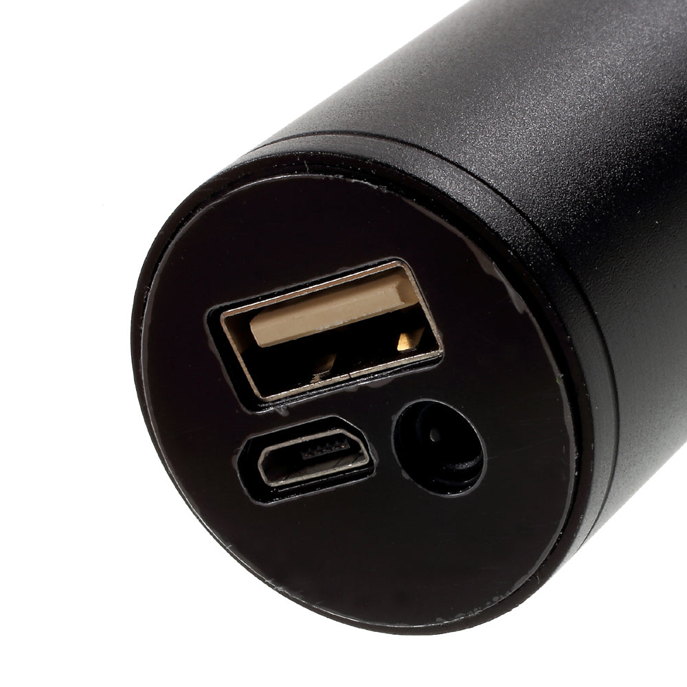 Portable M9 Guitar Mini Microphone for Singing KTV Artifact Mobile Phone - Coffee