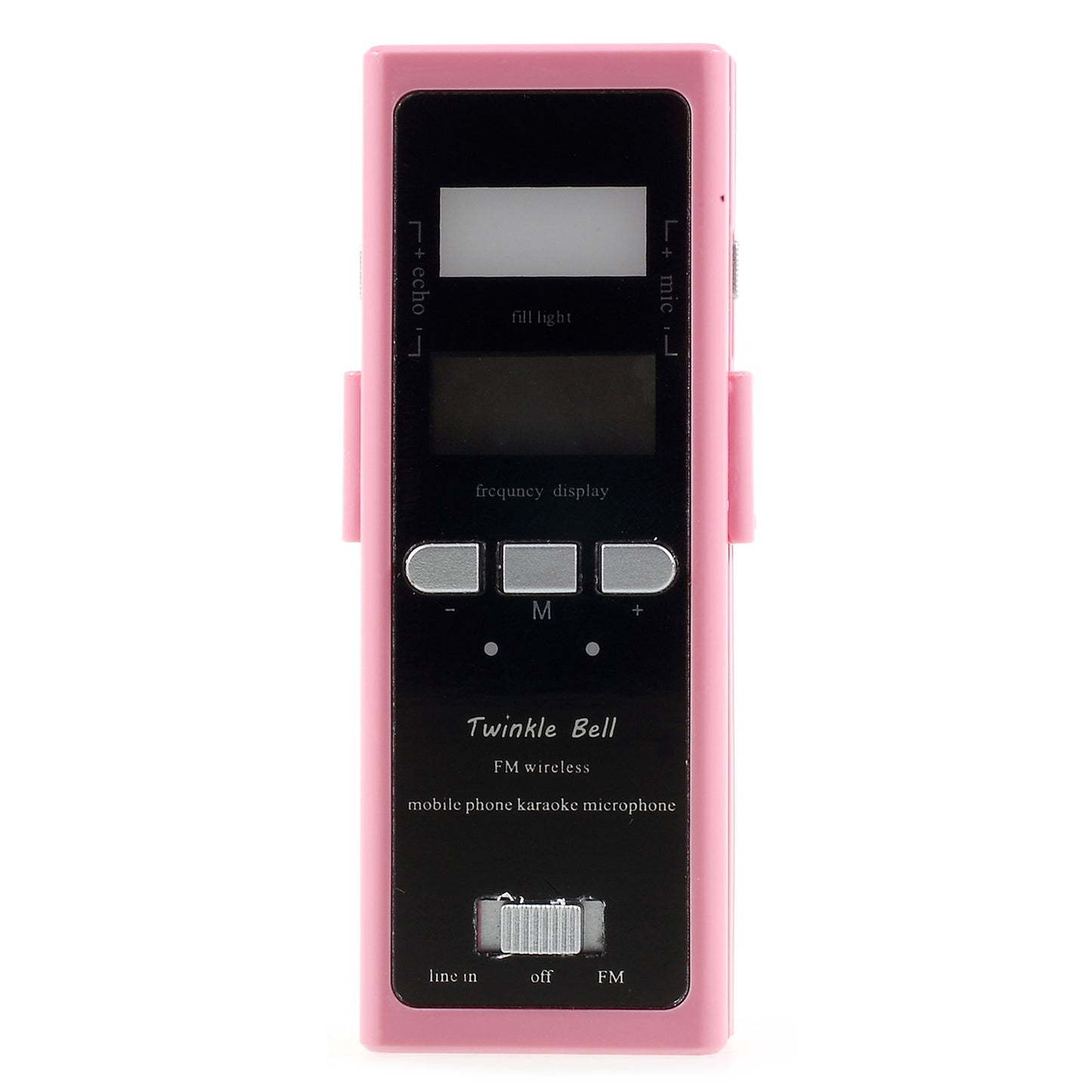 iktv-03 Wireless Cell Phone Karaoke Microphone with FM Transmitter - Pink