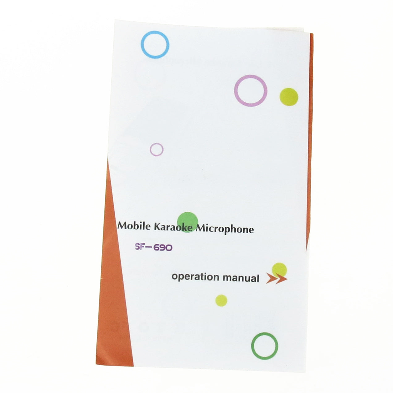 SF-690 Karaoke Singing Microphone Mobile Condenser Microphone Recording Microphone