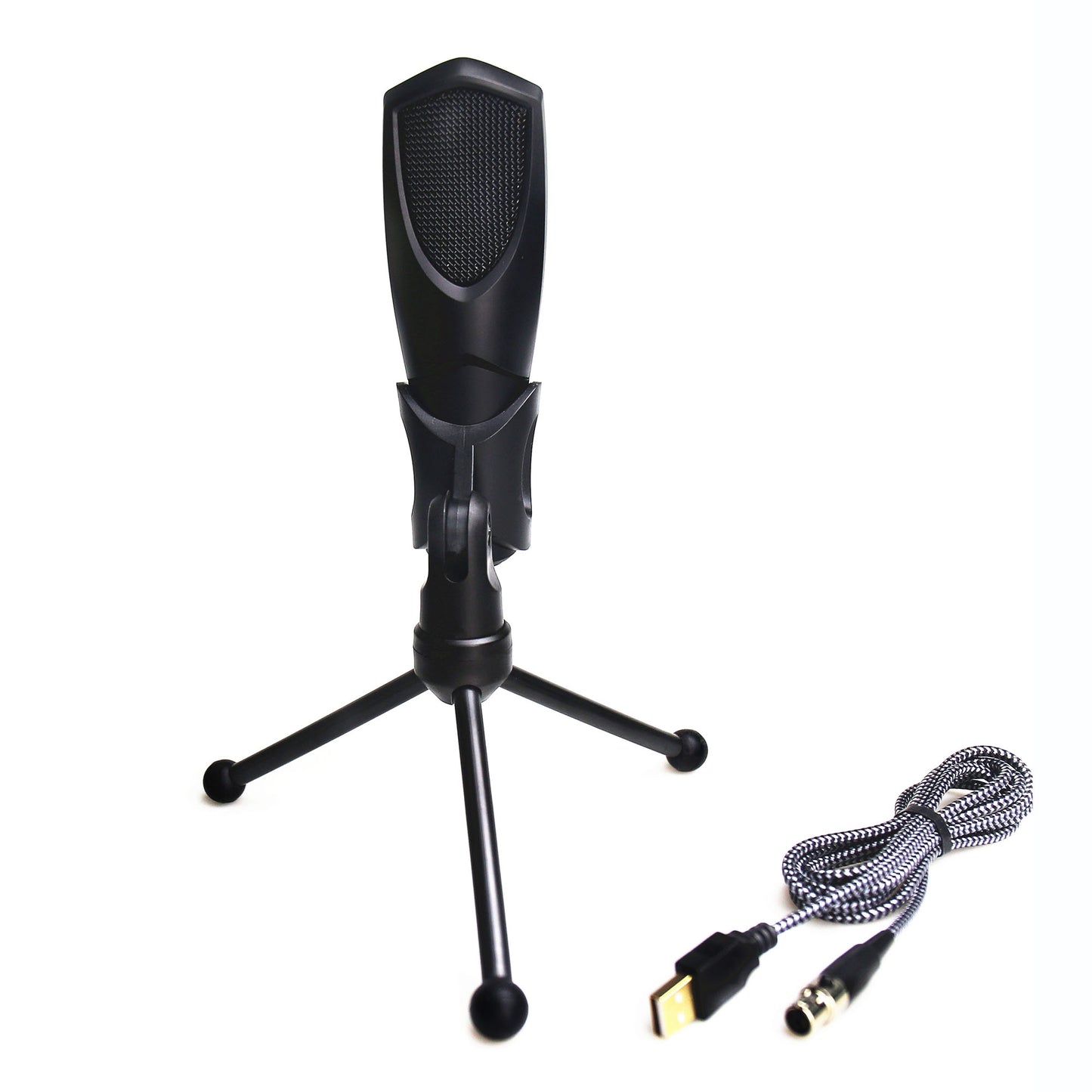 YANMAI Q3B Mini Professional Desktop Microphone with Tripod Stand