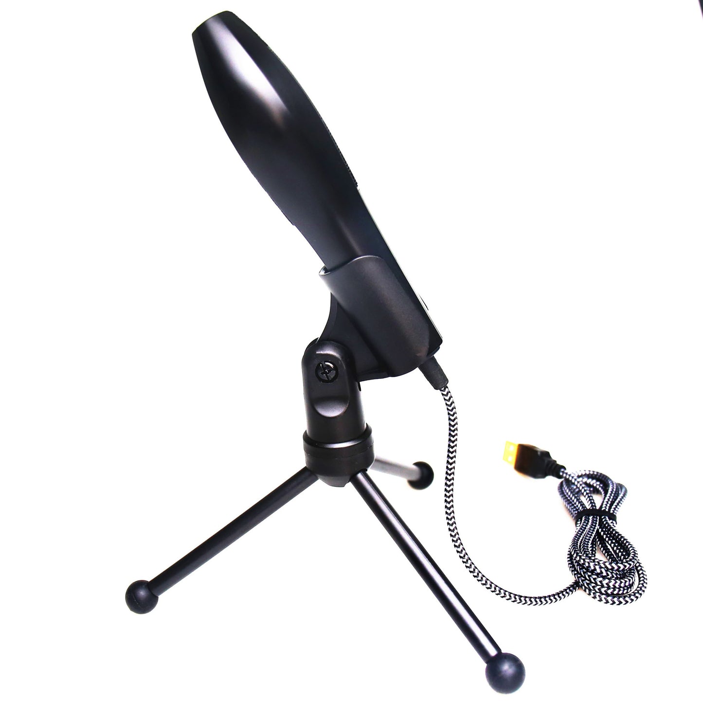 YANMAI Q5B 3.5mm Plug Gaming Podcast Microphone with Stand