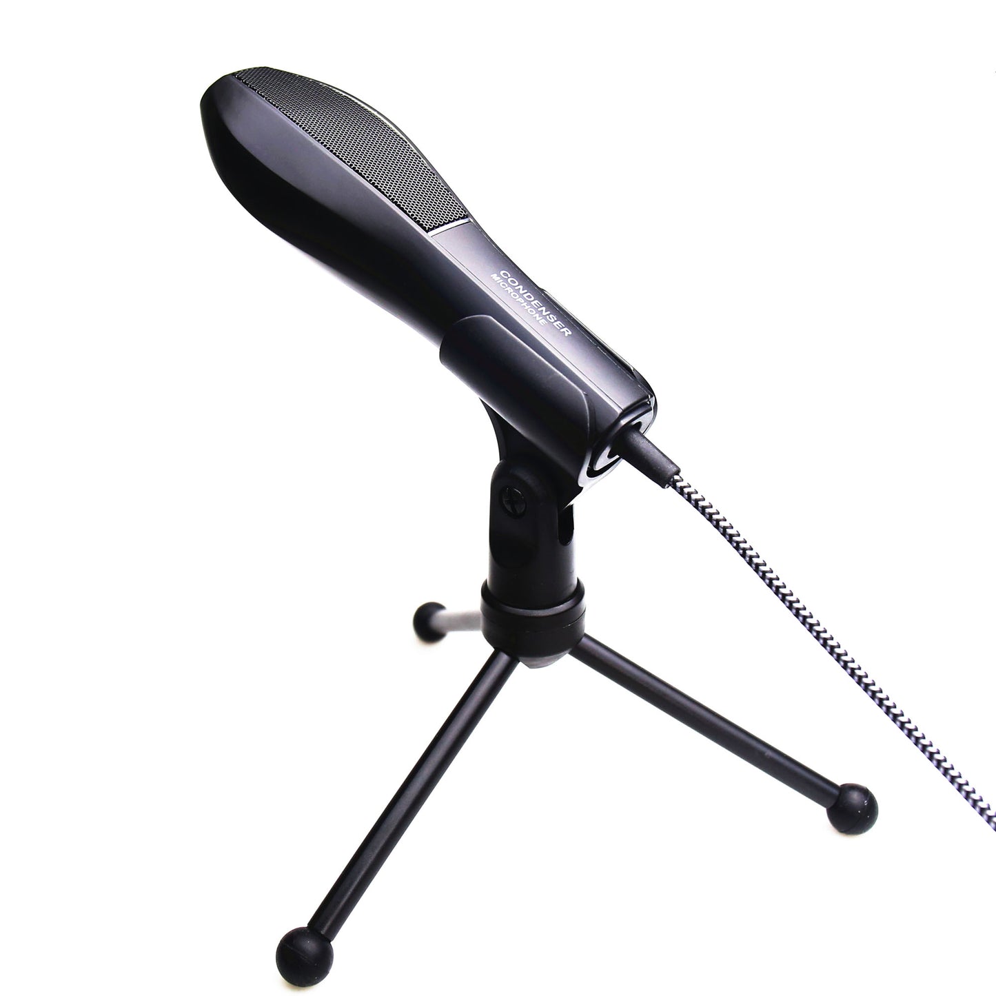 YANMAI Q5B 3.5mm Plug Gaming Podcast Microphone with Stand