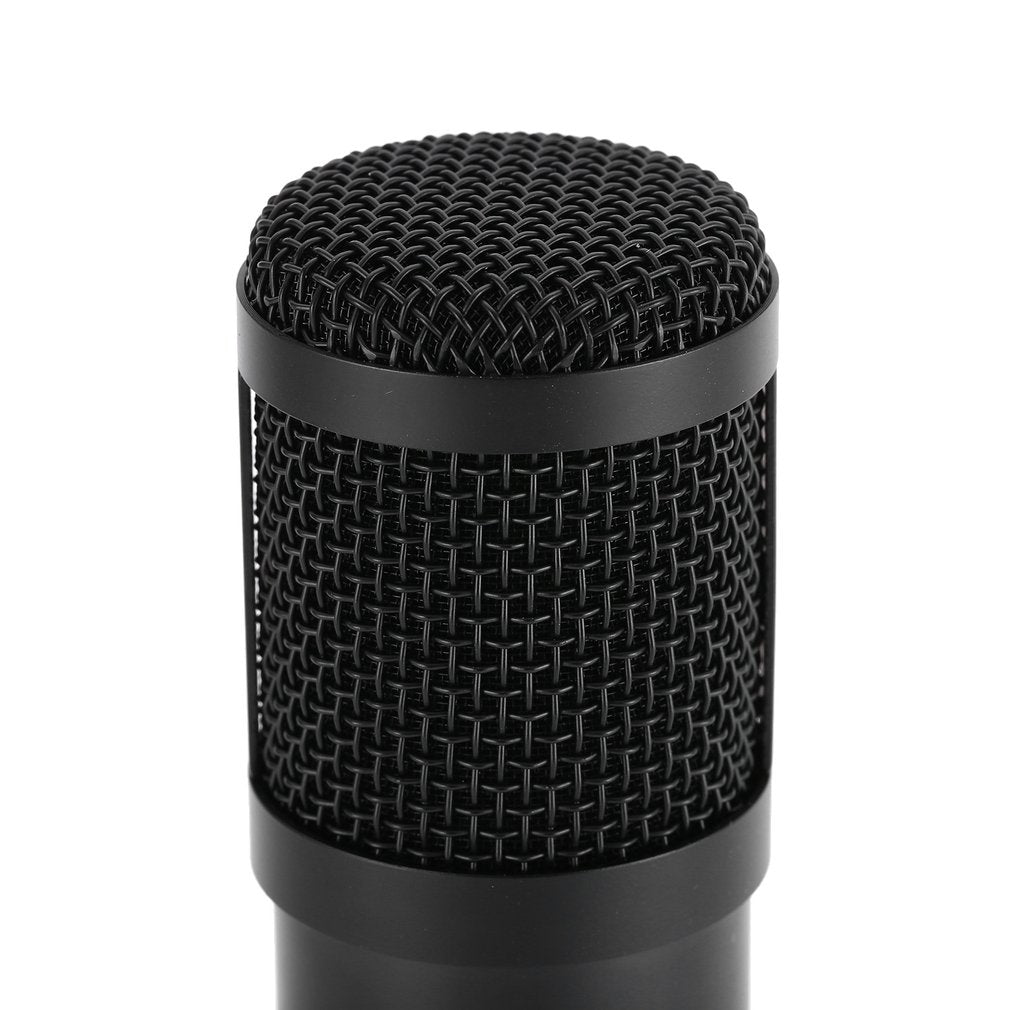 MK-F600TL Studio Professional Condenser Wired Microphone with Tripod - Black