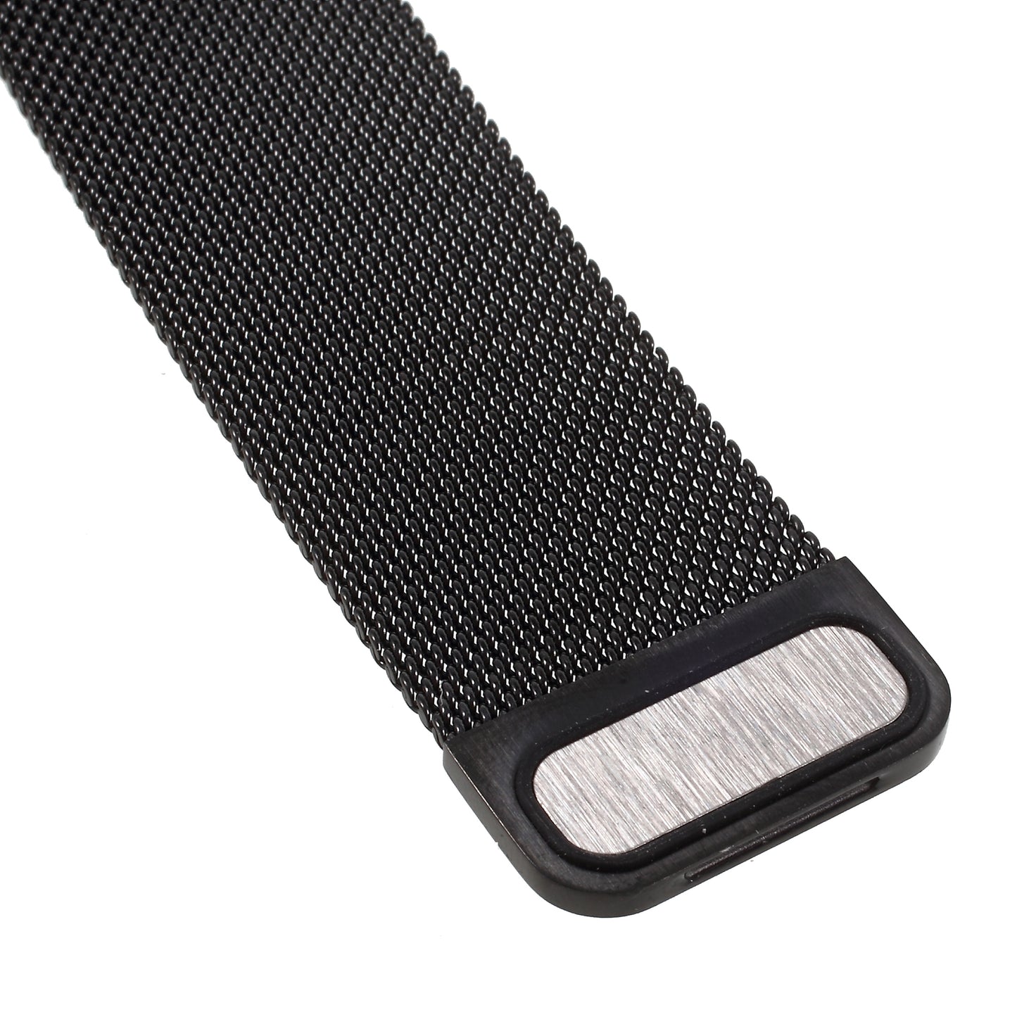 Uniqkart Magnetic Milanese Metal Wrist Watch Strap for Apple Watch Series 8 7 41mm / Series 6 SE / SE(2022) 5 4 40mm / Series 3 2 1 38mm - Black