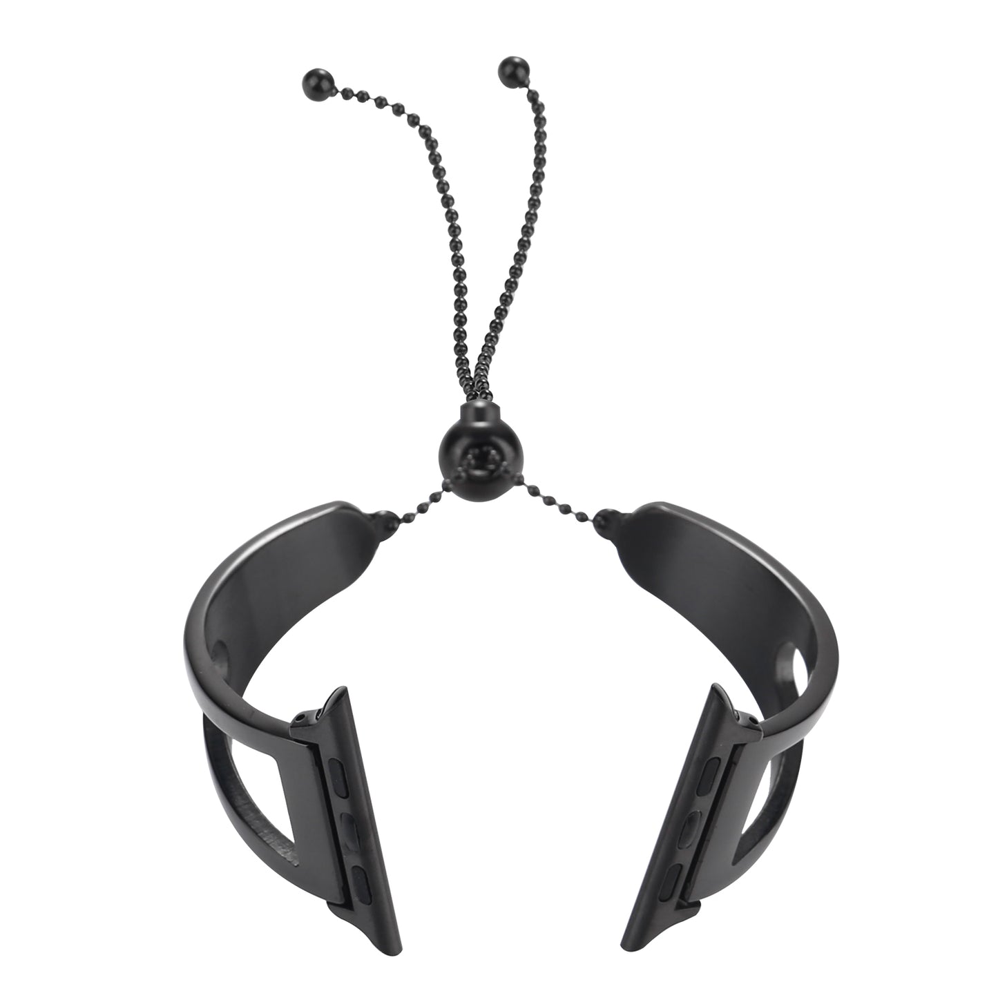 Classic Stainless Steel Watchband Bracelet for Apple Watch Series 8 7 41mm / Series 6 SE / SE(2022) 5 4 40mm / Series 3 2 1 38mm - Black