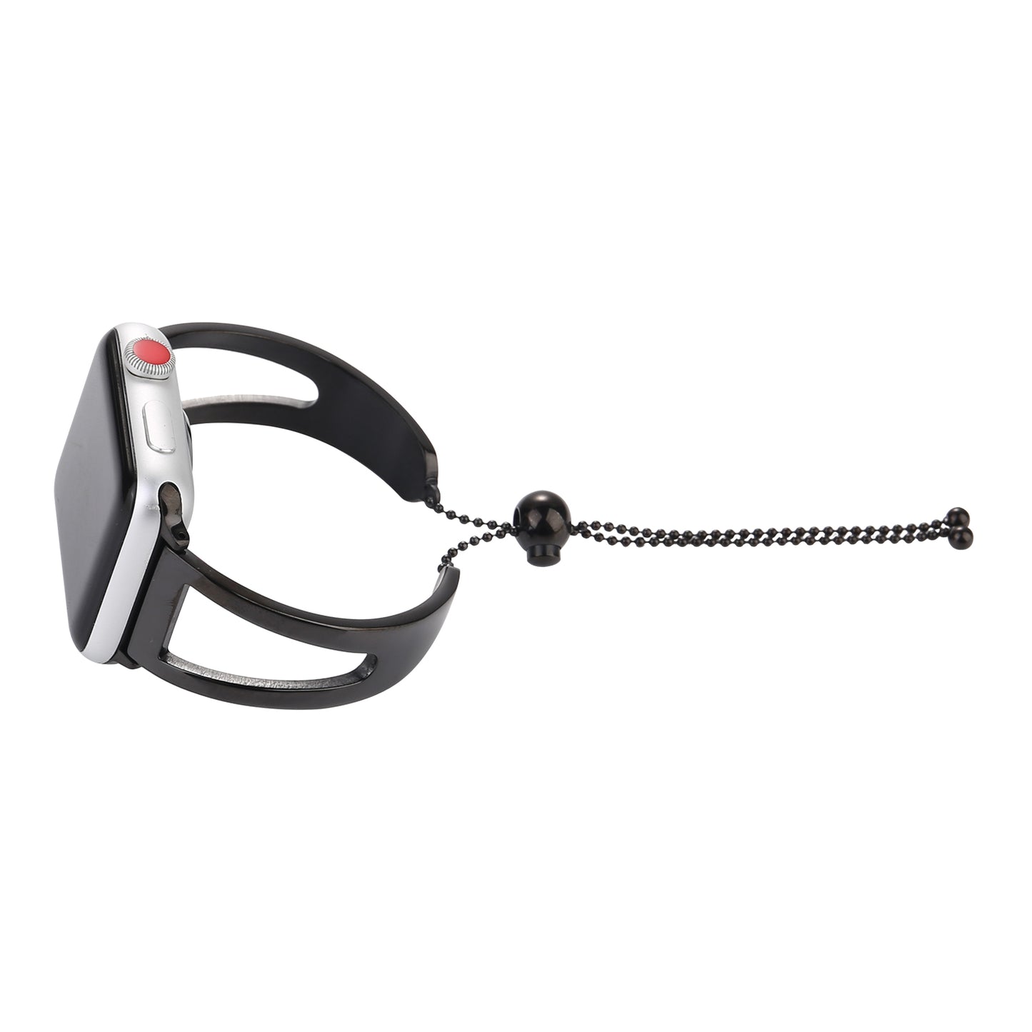 Classic Stainless Steel Watchband Bracelet for Apple Watch Series 8 7 41mm / Series 6 SE / SE(2022) 5 4 40mm / Series 3 2 1 38mm - Black