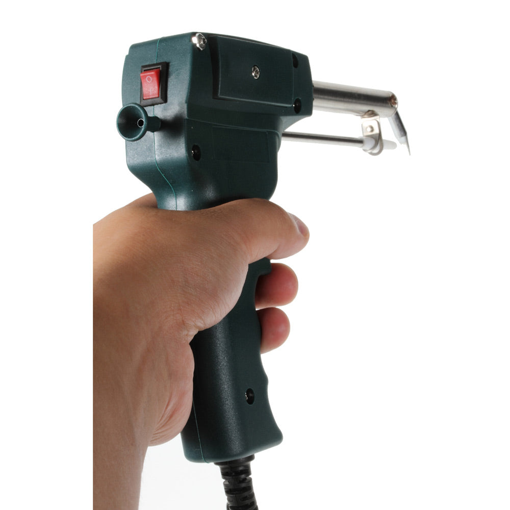 AC 220V 60W Manual Feed Solder Wire Soldering Iron Gun