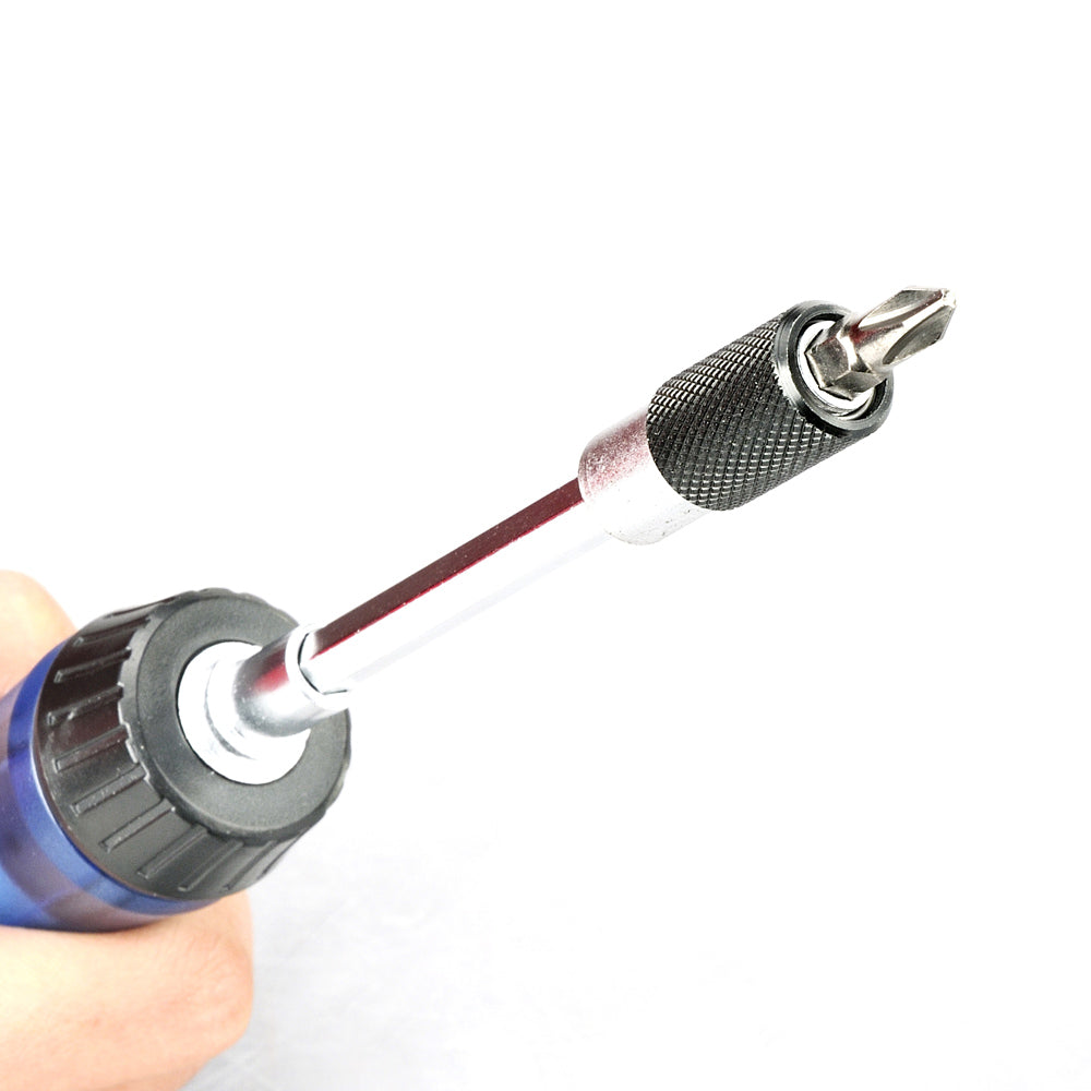 JAKEMY JM-6100 Magnetic Ratchet Screwdriver with Multi Bits