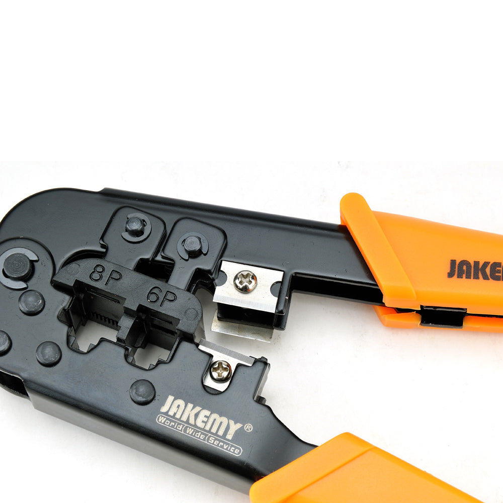 Jakemy JM-CT4-1 6P 8P Telephone Network Cable Crimping Pliers Clamp Tool