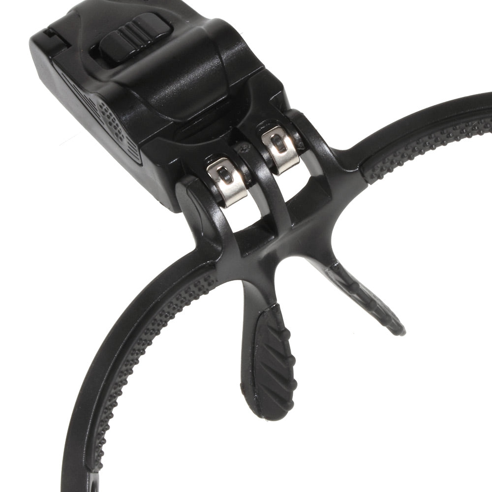 9892B Magnifying Glasses Magnifier with 2 LED Lamps and Headband