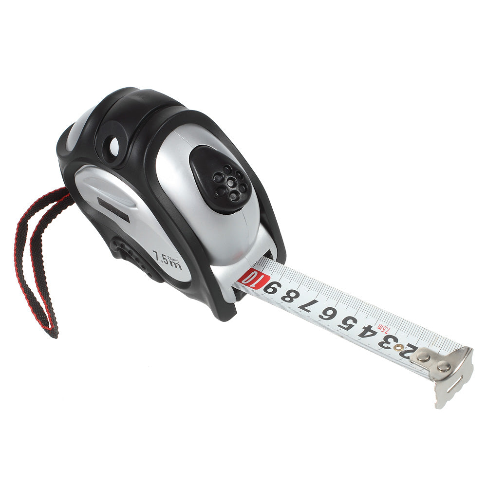 Retractable Steel Measure Tape Ruler 7.5m x 25mm