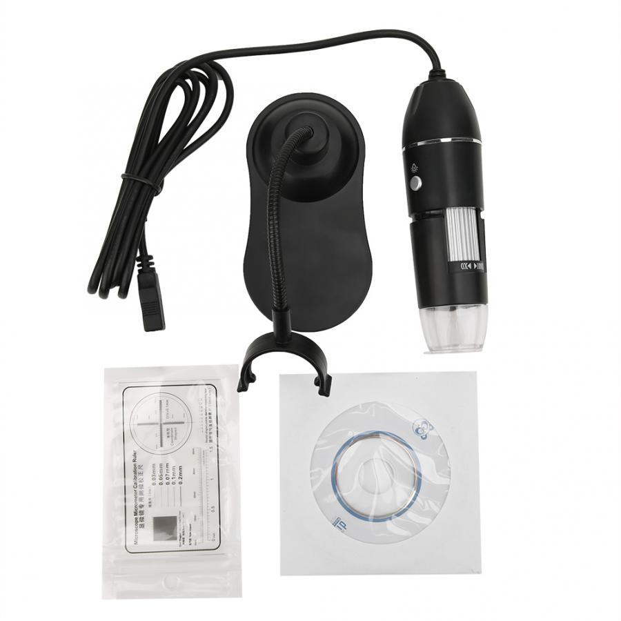 50X-1000X LED Digital USB Endoscope Camera Electronic Stereo Tweezers Microscope Magnifier