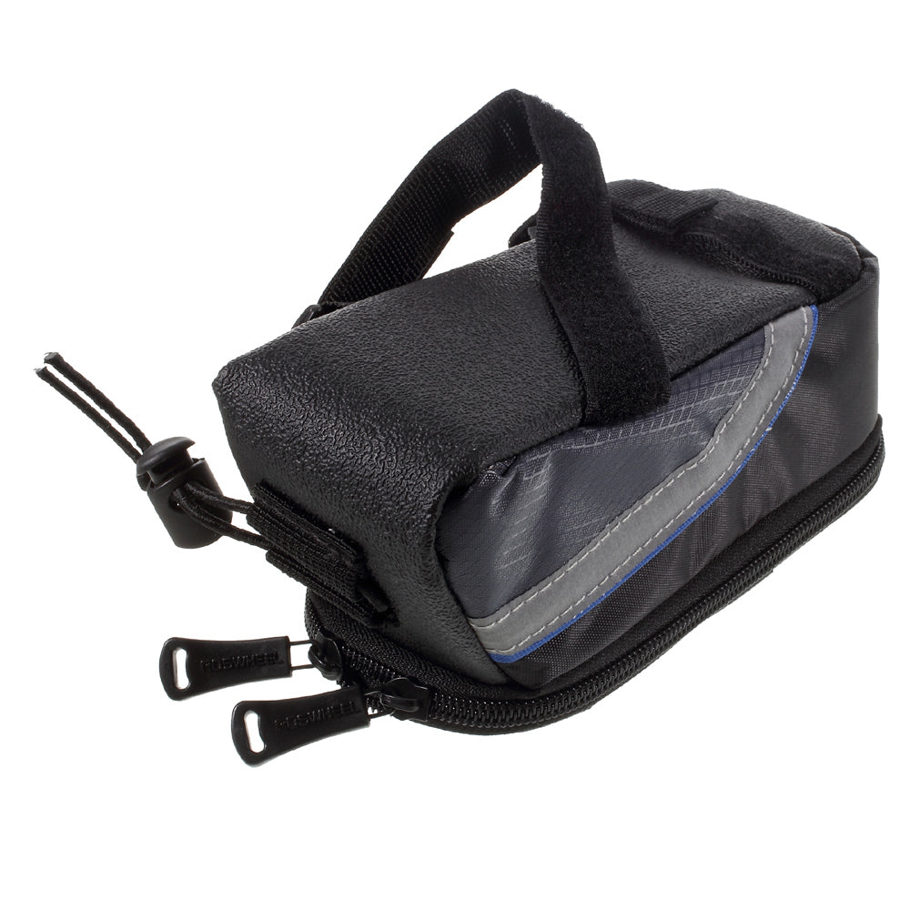 Uniqkart 4.2inch Bike Top Tube Bag Pouch for iPhone 5 5s SE (12496S) - Blue