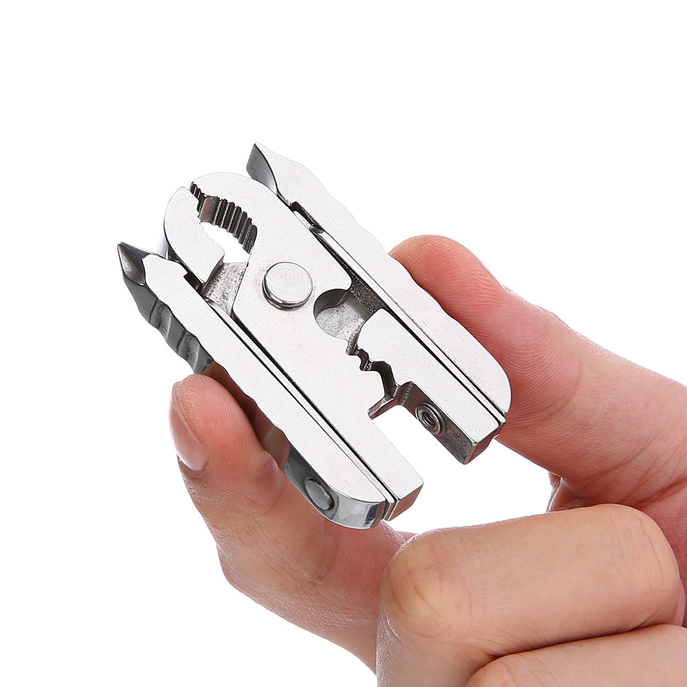 Stainless Steel Folding Multi-functional Pliers Knife / Screwdriver Multitools