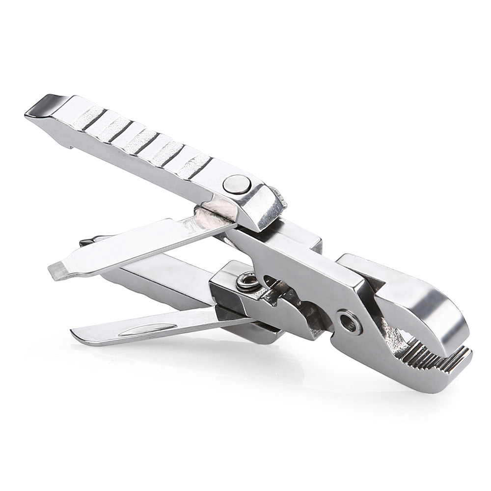 Stainless Steel Folding Multi-functional Pliers Knife / Screwdriver Multitools