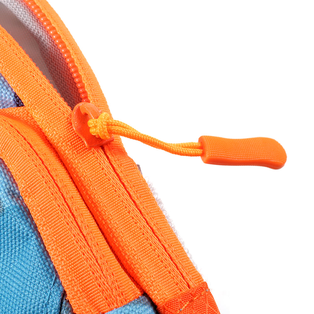 High Quality Fabric Camouflage Pattern Sports Armband Phone Bag with Headphone Hole for iPhone 8 Plus/7 Plus etc. - Blue