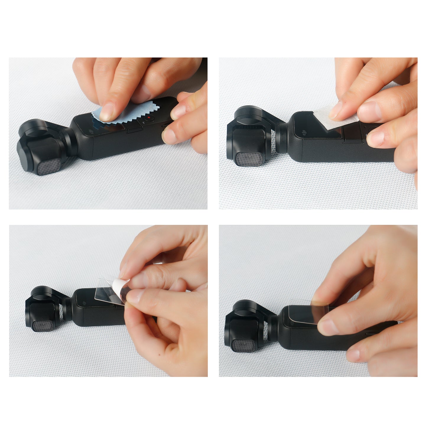 SHELNGKA Tempered Glass Screen Protector + Lens Protector for DJI Osmo Pocket