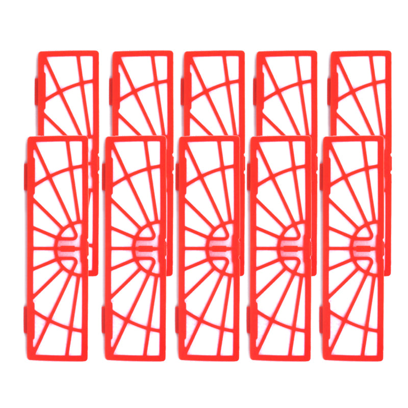 Uniqkart for Neato D3 D5 D70 D75 D80 70E D85 Standard Strainers N703*10 Kit (NX713)