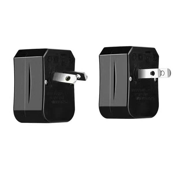 AC2 One USB Port Universal World Wide Travel Charger Adapter Travel Power Socket Converter - Black