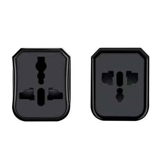 AC2 One USB Port Universal World Wide Travel Charger Adapter Travel Power Socket Converter - Black