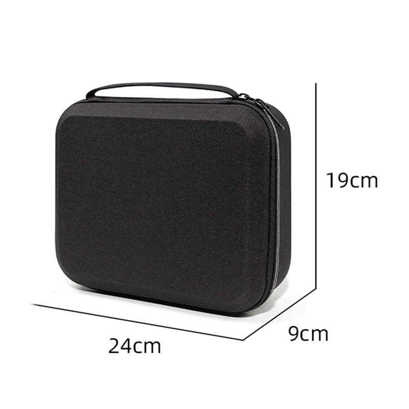 Portable Storage Bag for DJI OM 6, Handheld Gimbal Accessories Handbag Shockproof Carrying Case - Black / Black Liner