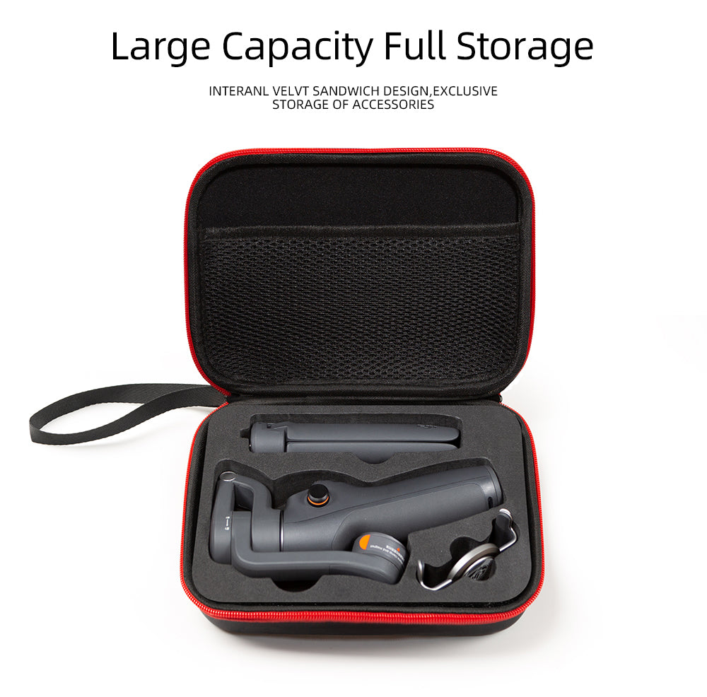 Hard EVA Shockproof Carrying Case for DJI OM 6, Handheld Gimbal Accessories Portable Bag Handbag