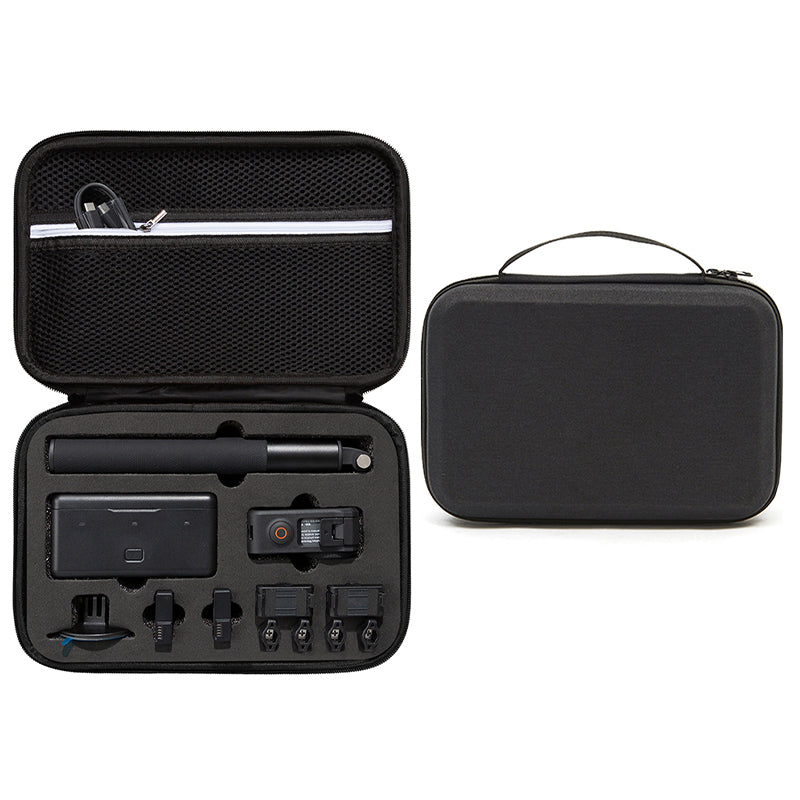Storage Bag for DJI Osmo Action 3, Portable Camera Accessories Protection Box Carrying Case - Black
