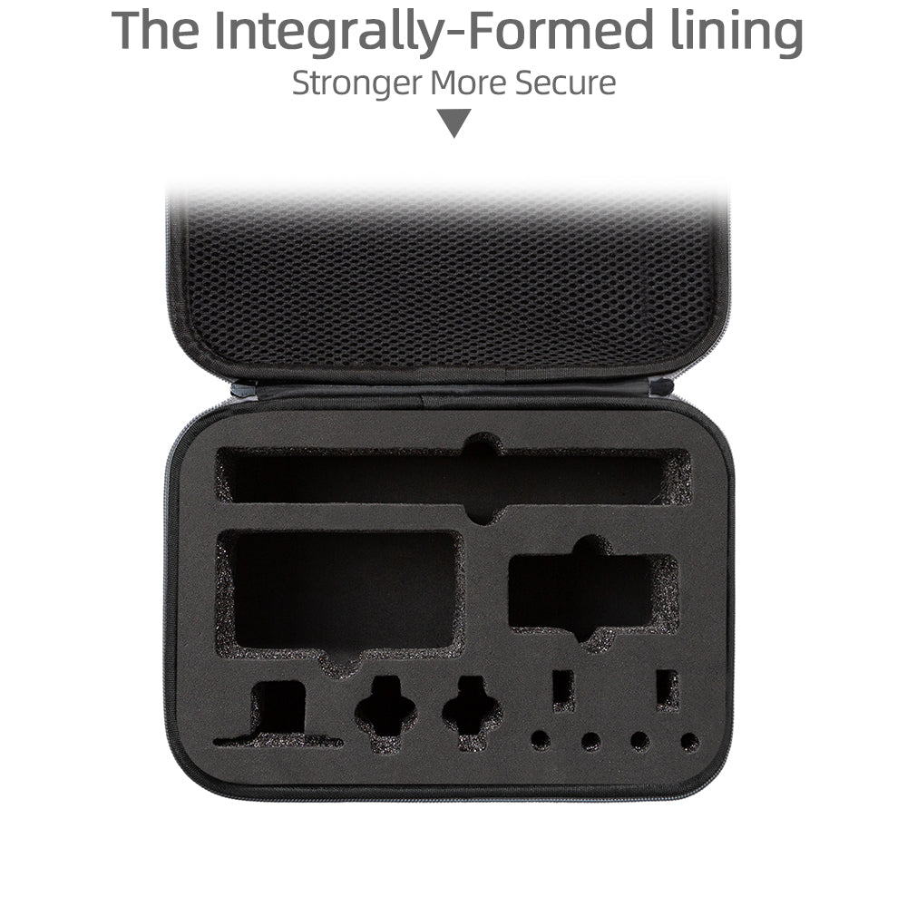 Storage Bag for DJI Osmo Action 3, Portable Camera Accessories Protection Box Carrying Case - Grey