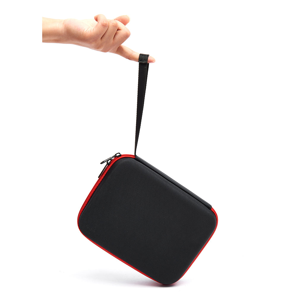 Uniqkart for Insta360 GO 3 Camera Protective Organizer Case Ant Cloth+EVA Storage Bag - Black