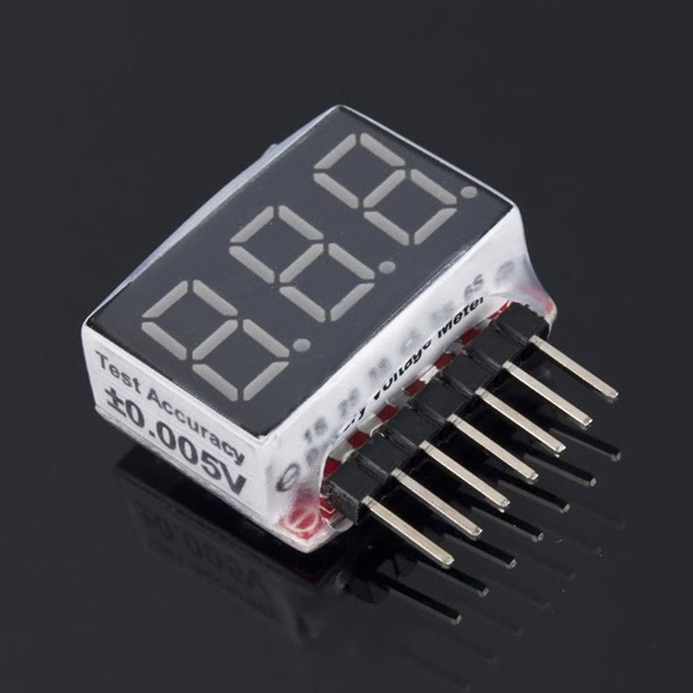 2.8V-25.2V Checker Tester RC 1S-6S LiPo Battery Voltage Indicator