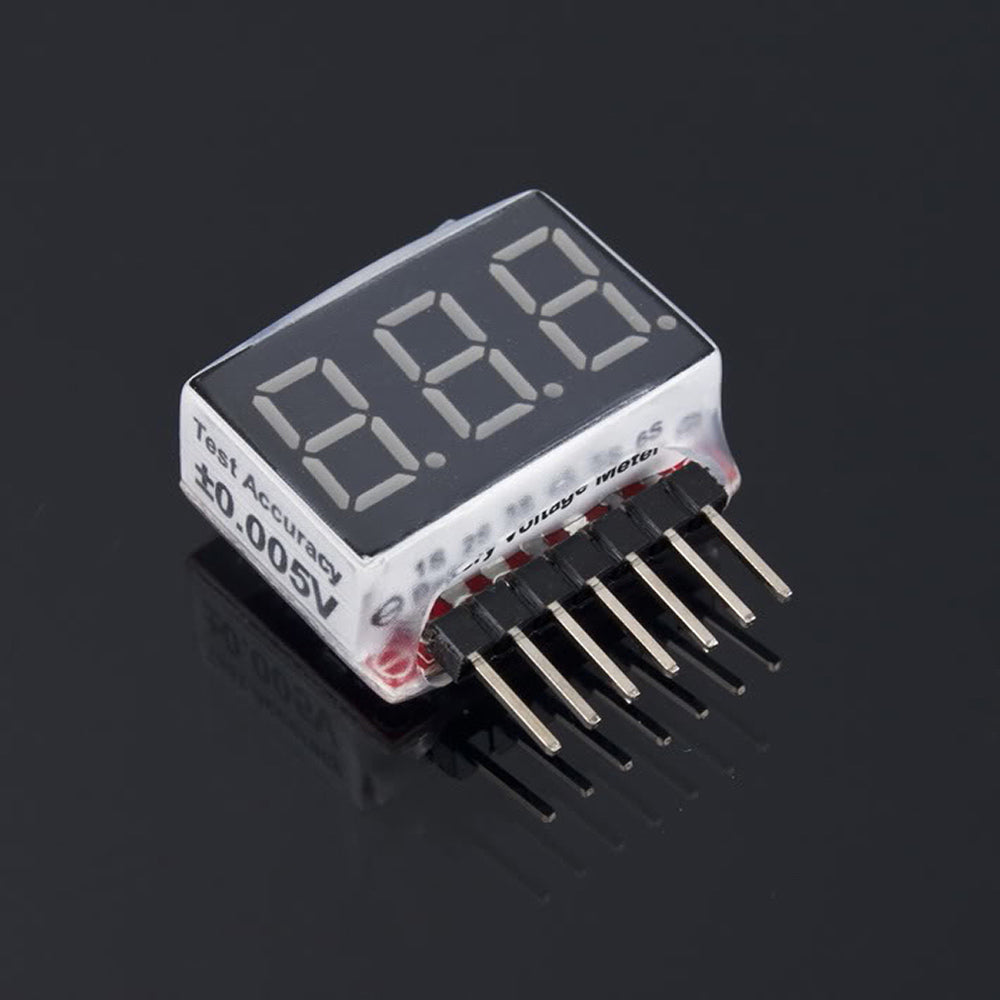 2.8V-25.2V Checker Tester RC 1S-6S LiPo Battery Voltage Indicator