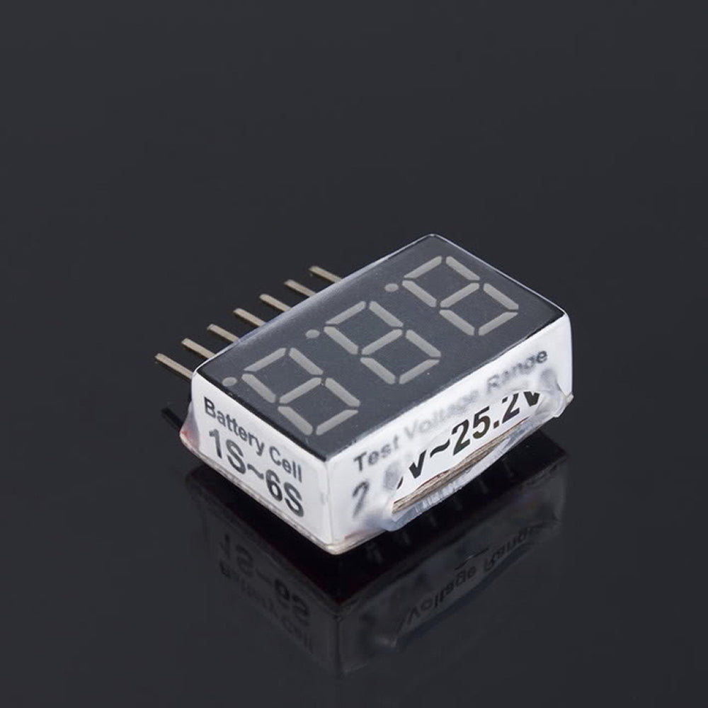 2.8V-25.2V Checker Tester RC 1S-6S LiPo Battery Voltage Indicator