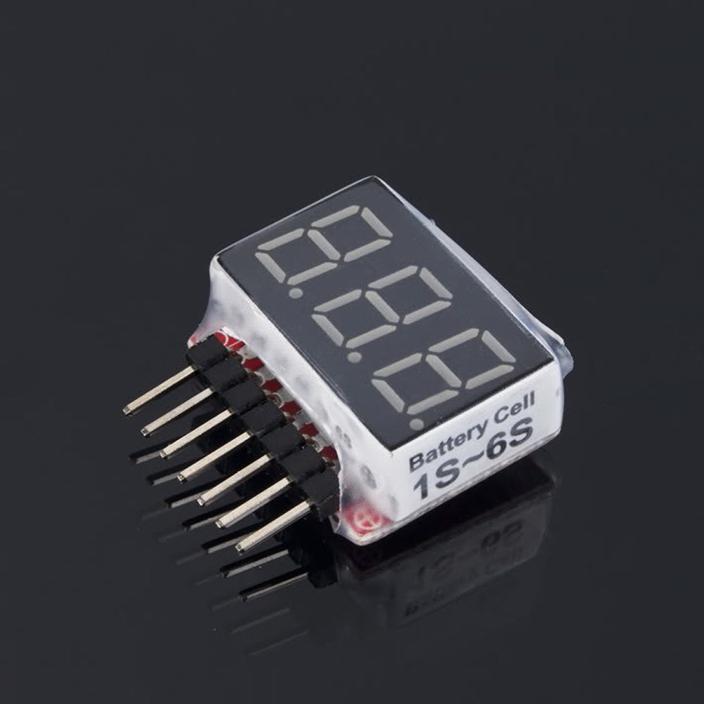 2.8V-25.2V Checker Tester RC 1S-6S LiPo Battery Voltage Indicator