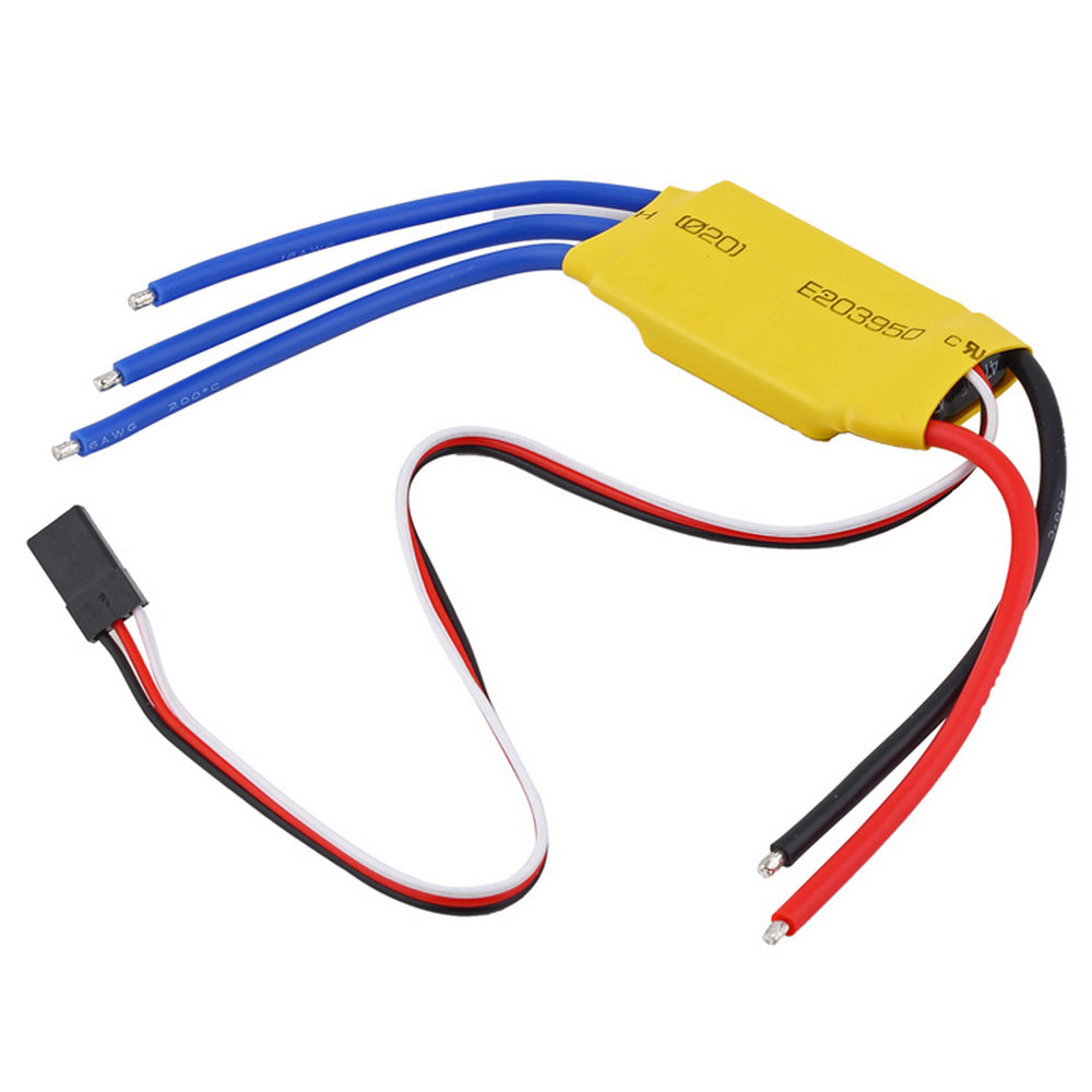 30A Brushless Speed Controller for RC Airplane Quadcopter with 5V BEC