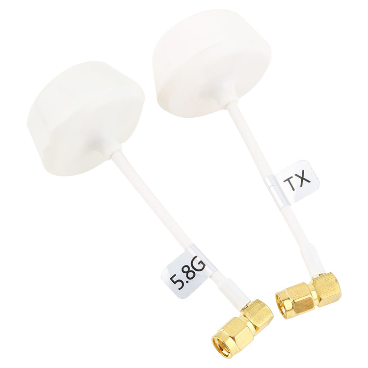 5.8GHz Circular Polarized Mushroom Antenna TX/RX for FPV Multicopter - Right Angle RP-SMA Plug