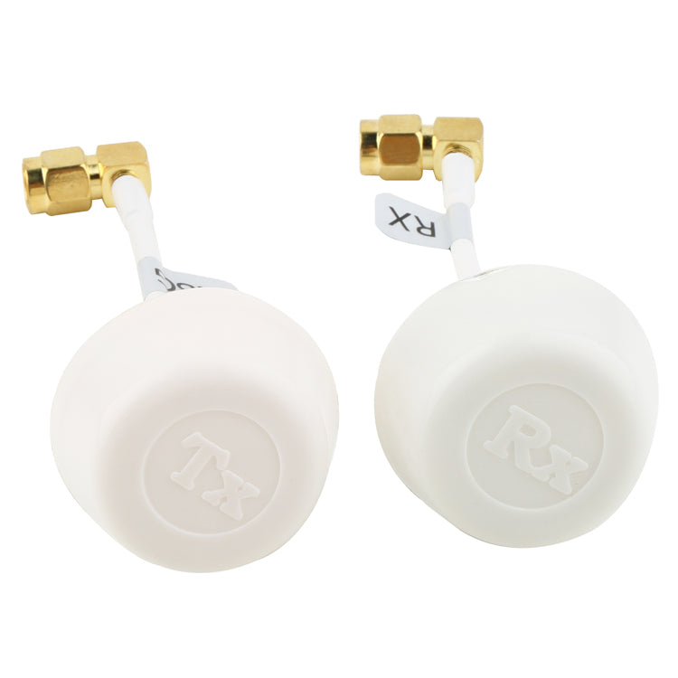 5.8GHz Circular Polarized Mushroom Antenna TX/RX for FPV Multicopter - Right Angle RP-SMA Plug