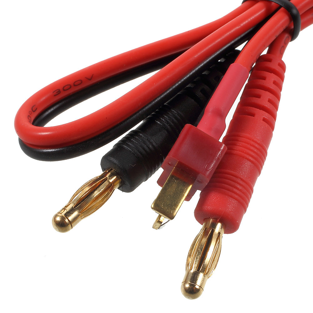 RC Balance Charger T Plug Connector Cable Set with Glow/Crocodile Clamp/Clip/JST/Futaba Plug