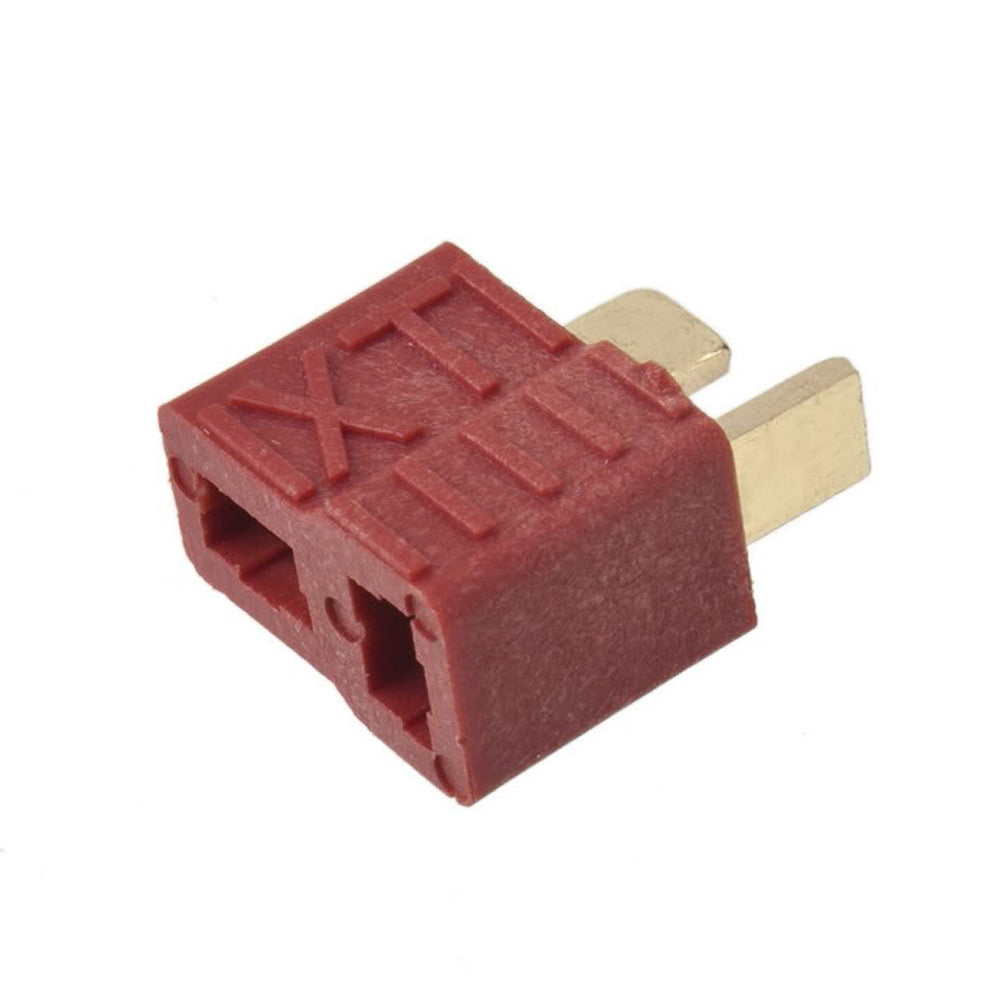 10 Pairs Non-Slip T Plug Male and Female Connectors for Deans RC Lipo Battery Helicopter