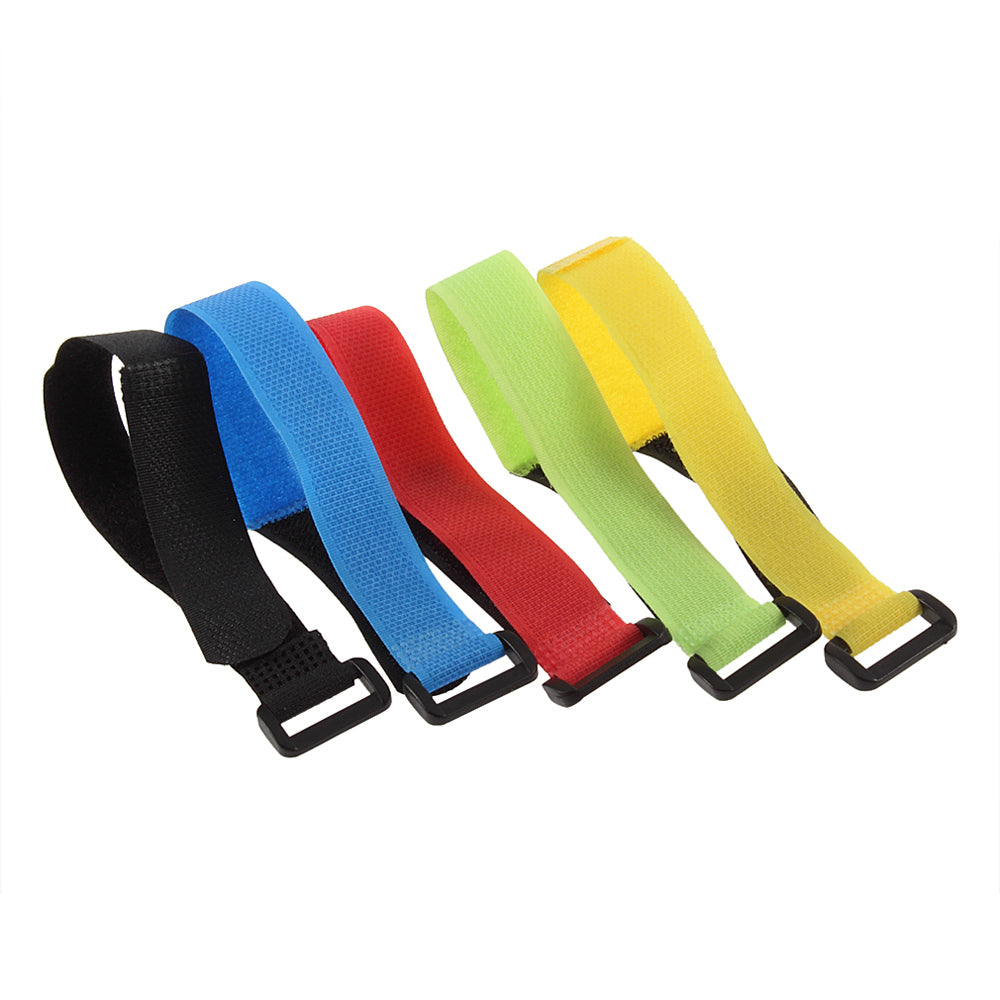 3Pcs Lithium Battery Pack Straps Holder for RC Plane Car / Boat Model - Yellow